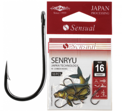 Крючок одинарный Mikado Sensual Senryu BN №16