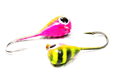 Мормышка Ладога вольфрамовая Конус с ушком покрашенная d3,0 мм №П-107