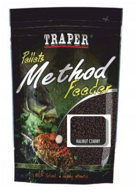 Пеллеты Traper Method Feeder Halibut czerwony Red 4мм 500г