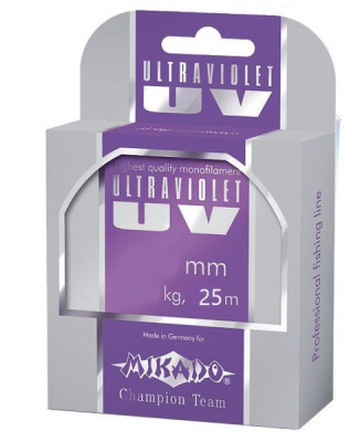 Леска Mikado Ultraviolet, 25m Леска Mikado Ultraviolet, 25m