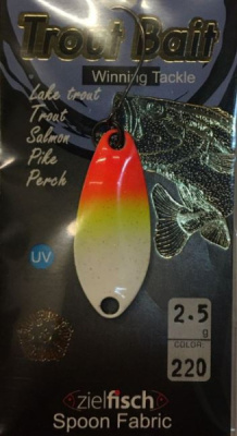 Блесна колеблющаяся Trout Bait Trinity 2,5г