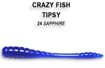 Приманка силиконовая Crazy Fish Tipsy 2" 5см  (9-50-24-6)