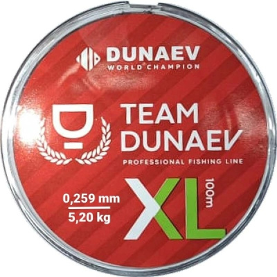 Леска Dunaev Team XL 100м 0,259мм