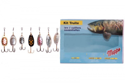 Набор блесны Mepps Kit Truite Набор блесны Mepps Kit Truite