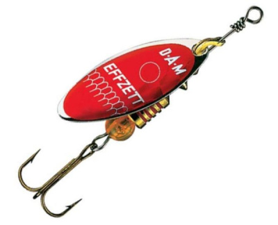 Блесна DAM FZ Predator Red Glitter №3 12г Блесна DAM FZ Predator Red Glitter №3 12г