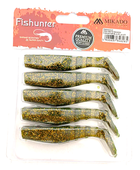 Приманка силиконовая Mikado Fishunter 8см  (23)