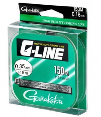 Леска Gamakatsu G-Line TopCaster Blister Pack 0.35мм 150м