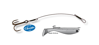 Поводок с тройником Spro Shad Wire Stinger 12см, 40lb