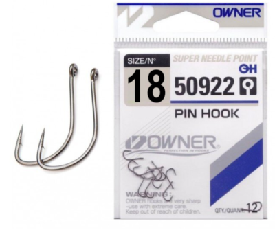 Крючок одинарный Owner Pin Hook BC №18 