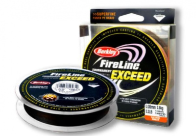 Плетеный шнур BERKLEY FireLine Tournament EXCEED Smoke 110m Плетеный шнур BERKLEY FireLine Tournament EXCEED Smoke 110m