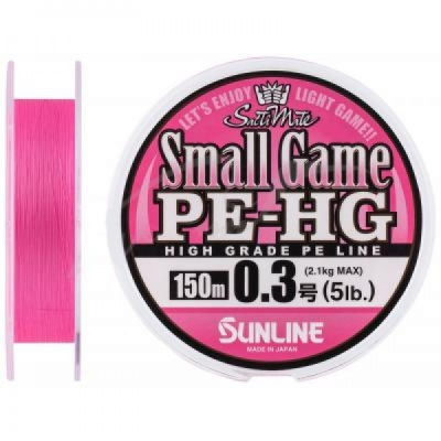 Плетеный шнур Sunline Small Game Pe-Hg 150м