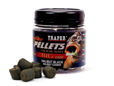 Пеллеты Traper Expert, 16mm, 100g, Halibut Black Пеллеты Traper Expert, 16mm, 100g, Halibut Black