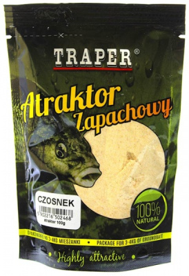 Добавка к прикормке Traper, Atraktor, 100g, Czosnek