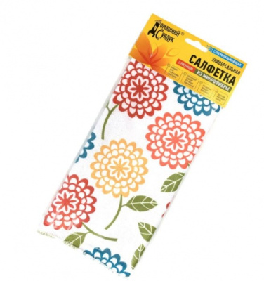 Салфетка Домашний сундук универсальная супервпитывающая из микрофибры