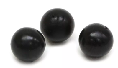Бусина фидерная Namazu PVC d7,0 мм черная¶ Бусина фидерная Namazu PVC d7,0 мм черная¶