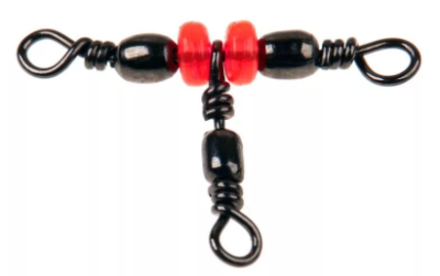 Вертлюг Leader на три направления красный (5шт) (12*14)¶ Вертлюг Leader на три направления красный (5шт) (12*14)¶