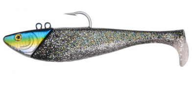 Приманка силиконовая SPRO Mega Jig Shad 470г, 24см, Sardine (2шт)