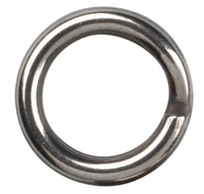 Кольцо заводное Gamakatsu Hyper Split Ring 60кг №6¶ Кольцо заводное Gamakatsu Hyper Split Ring 60кг №6¶