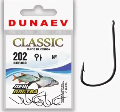 Крючок одинарный Dunaev Classic 202¶ Крючок одинарный Dunaev Classic 202¶