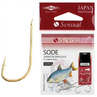 Крючки Mikado Sensual Sode, №6 G (10шт)