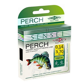 Леска Mikado Sensei Perch 150м (0.14mm)