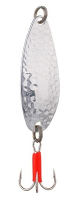 Блесна колеблющаяся Mikado Hammer (Silver), №3, 16g, 5.9cm, (5шт/уп.)