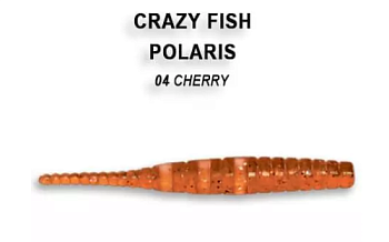 Приманка силиконовая Crazy Fish Polaris 1.8" 4,5см  (5-45-4-1, Анис)