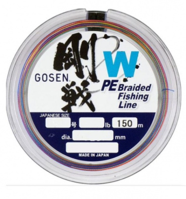Плетеный шнур GOSEN W4 PE, 150m Плетеный шнур GOSEN W4 PE, 150m