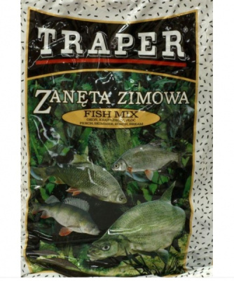 Прикормка TRAPER зимняя Fish Mix 0.75kg Прикормка TRAPER зимняя Fish Mix 0.75kg