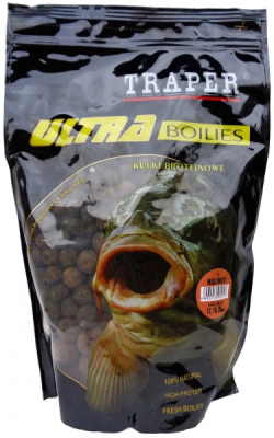 Бойлы Traper Ultra, 16mm, 500g, Halibut Бойлы Traper Ultra, 16mm, 500g, Halibut