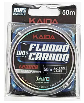 Флюорокарбон Kaida Leader Transparent 50м (0,210мм)