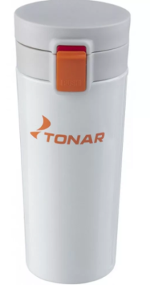 Термос - кружка Тонар 0,4л белый¶