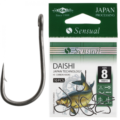Крючки Mikado Sensual Daishi, №8 BN (10шт)
