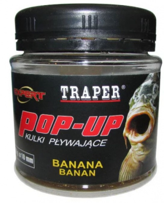 Бойлы Traper Pop-Up Plywajace Banan 18мм 50г