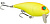Воблер PC PLUS CRANK T-55 Yellow Phantom 4398-006