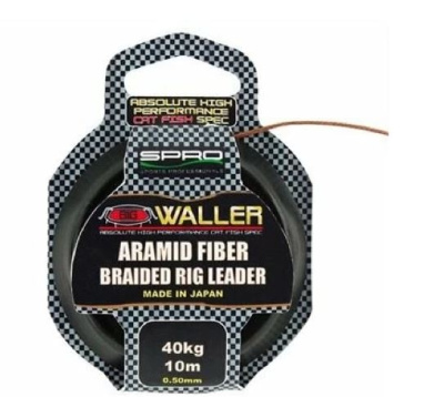 Поводочный материал карповый SPRO BW Aramid FB Braided Leaded, 10m, 40kg