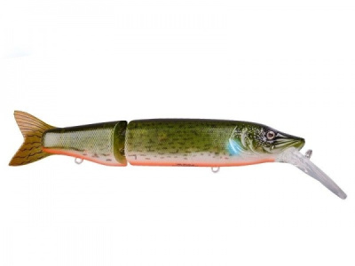 Воблер Spro Kaminari Pike Short Lip, Green Ghost Pike OB, 36g, 14.5cm, (4810-1204)