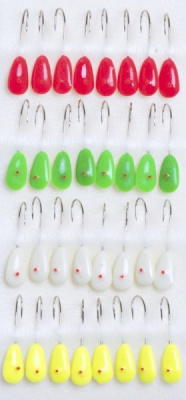 Мормышка фосфорная Lumicom №24 (набор), (40шт/уп.)¶ Мормышка фосфорная Lumicom №24 (набор), (40шт/уп.)¶