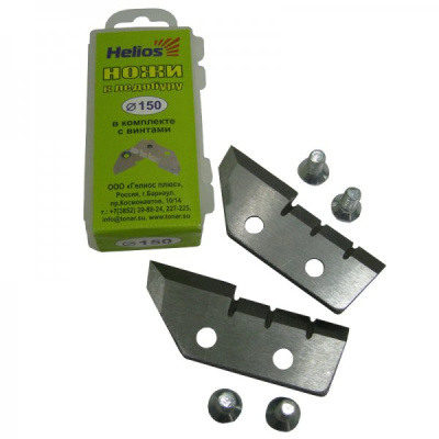 Ножи к ледобуру Helios HS-130L полукруглые левое вращение мокрый лед Ножи к ледобуру Helios HS-130L полукруглые левое вращение мокрый лед