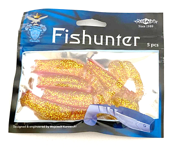 Приманка силиконовая Mikado Fishunter 8см  (35)
