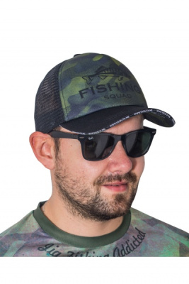 Кепка Crazy Fish Veduta Fishing Squad Camo B, 00160