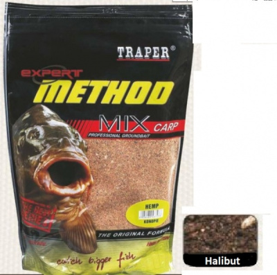 Прикормка Traper Mix Carp, 1kg, Halibut