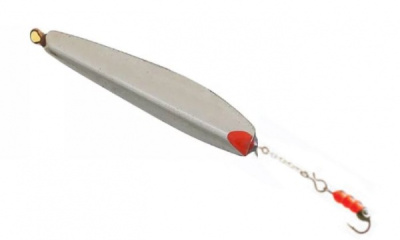 Блесна Пирс зимняя Удача №2 двухсторонняя с мухой на цепочке 3,7г Блесна Пирс зимняя Удача №2 двухсторонняя с мухой на цепочке 3,7г