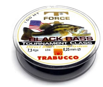 Леска Trabucco Black Bass 150м (0.25mm)