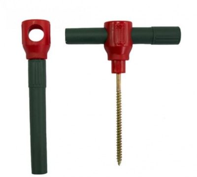 Колышки для зимней палатки, ввертыш пластмассовый Колышки для зимней палатки, ввертыш пластмассовый