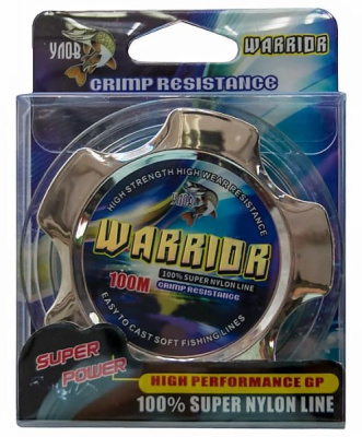 Леска Warrior Senior Fluorocarbon 100м Леска Warrior Senior Fluorocarbon 100м