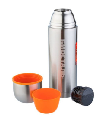 Термос Biostal-Спорт 1,2л c узким горлом и дополнительной чашкой (1)