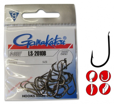 Крючки Gamakatsu LS-2010B, №14, Brown, (25шт) Крючки Gamakatsu LS-2010B, №14, Brown, (25шт)
