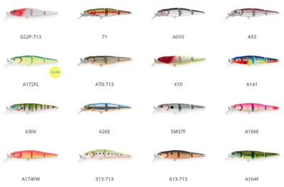 Воблер Составной Strike Pro Flying Fish Joint тонущий 90мм 12г