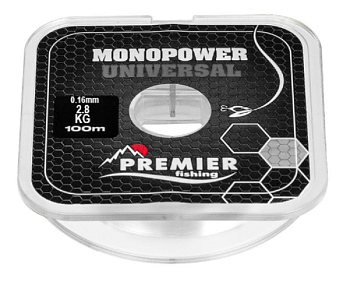Леска Premier Fishing Monopower Universal Clear Nylon 100м (0.16mm)
